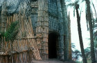 Marsh Arab  Mudhif (guest house) built of reeds, Iraq